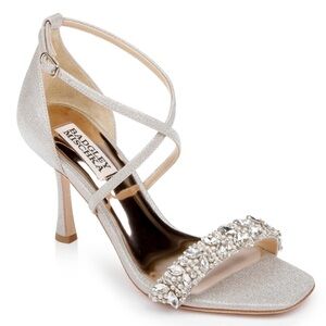 Badgley Mischka Nala Curvy Stiletto Heel Size 10